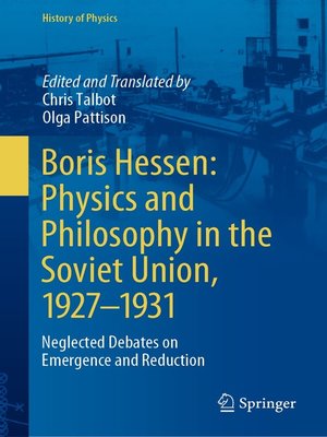 cover image of Boris Hessen